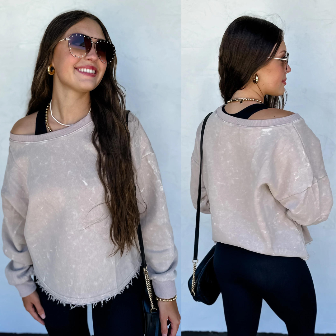 Kali Mineral Wash Sweatshirt Pre-Order