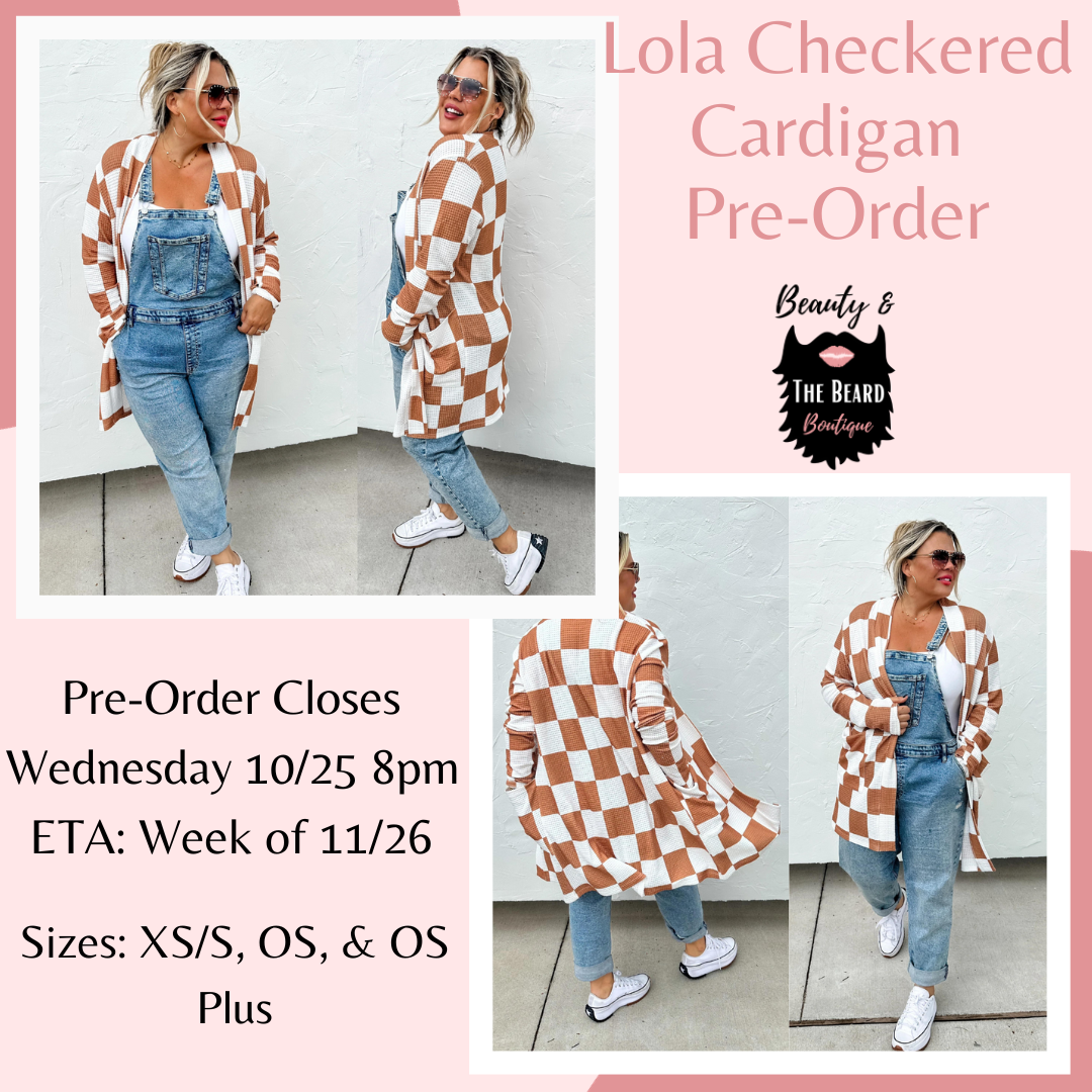 Printed Lola Cardigan Pre-Order