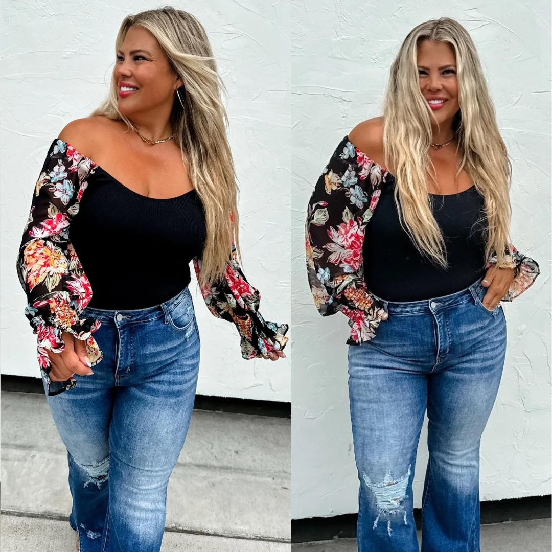 Sienna Floral Bodysuit Pre-Order