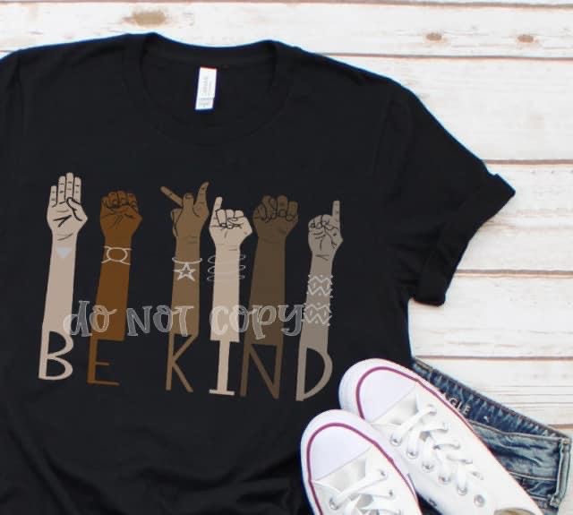 Be Kind Sign Language Tee