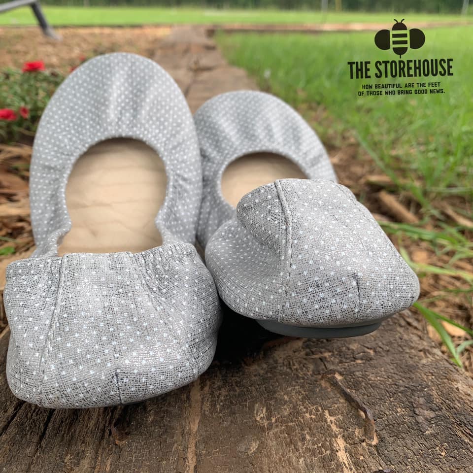 The Storehouse Flats Grey Dots