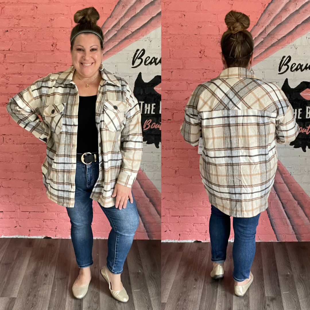 Winter Pocket Plaid Shacket