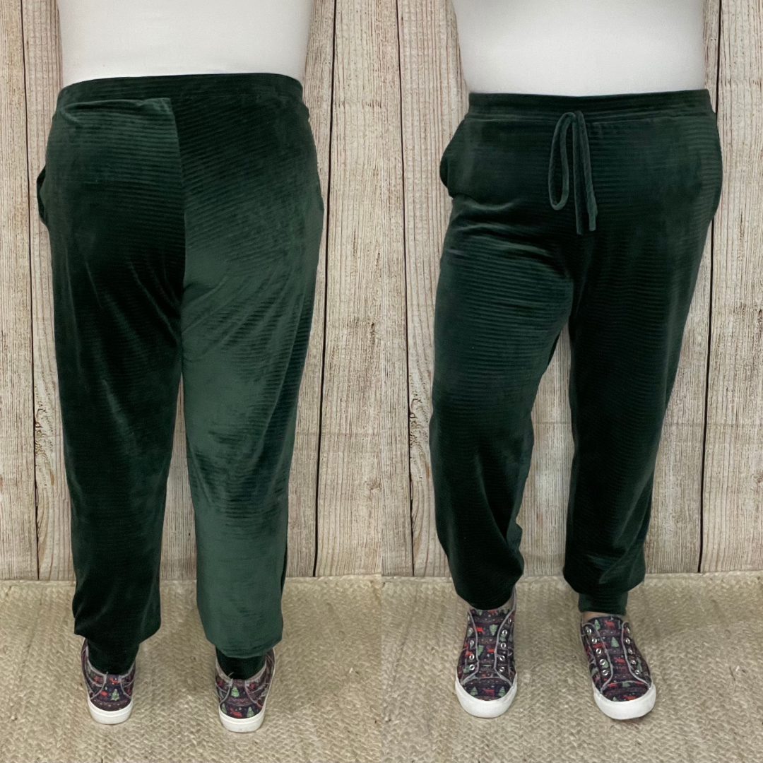 Velvet Corduroy Joggers