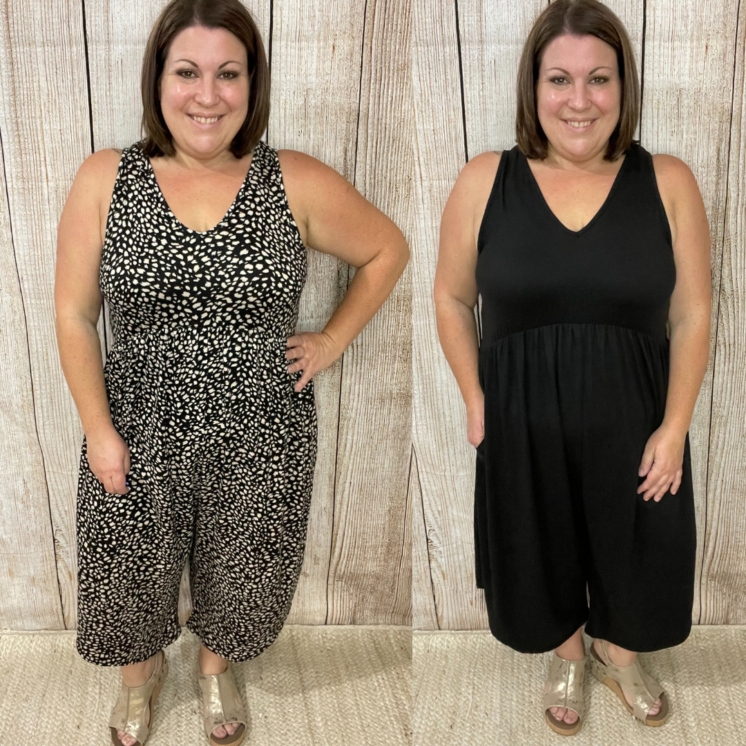 V-Neck Tank Jumpsuit