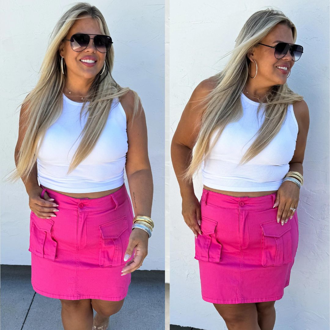 Carly Cargo Skirt Pre-Order