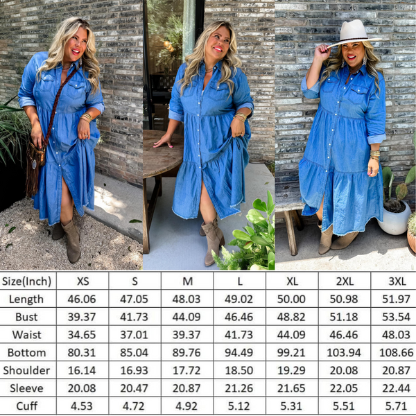 Jessie Denim Dress Pre-Order