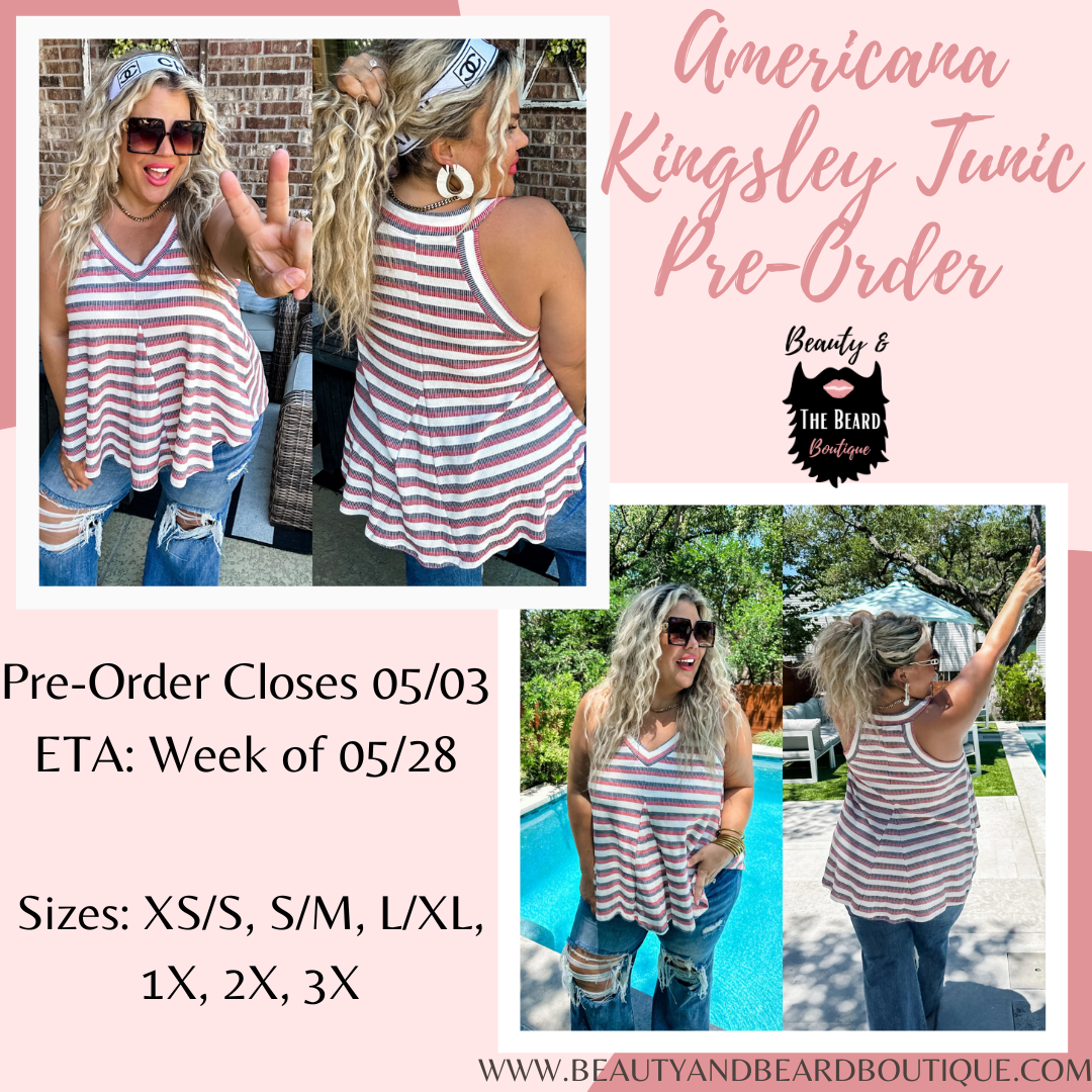 Americana Kingsley Tunic Pre-Order