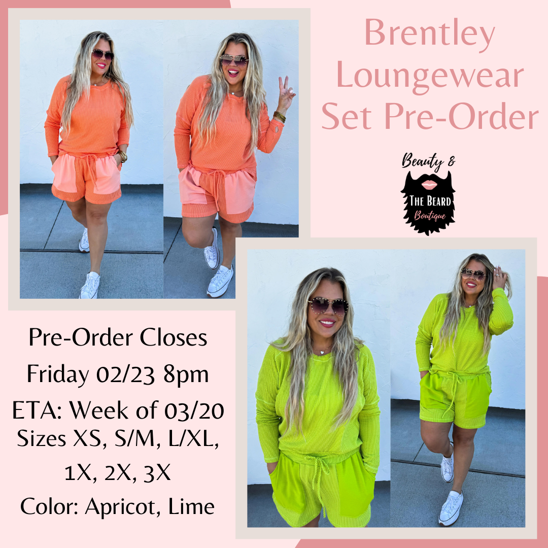 Brentley Lounge Set Pre-Order