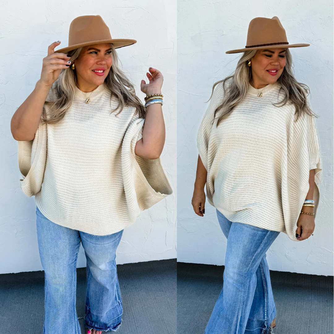 Meg Pullover Poncho Per-Order