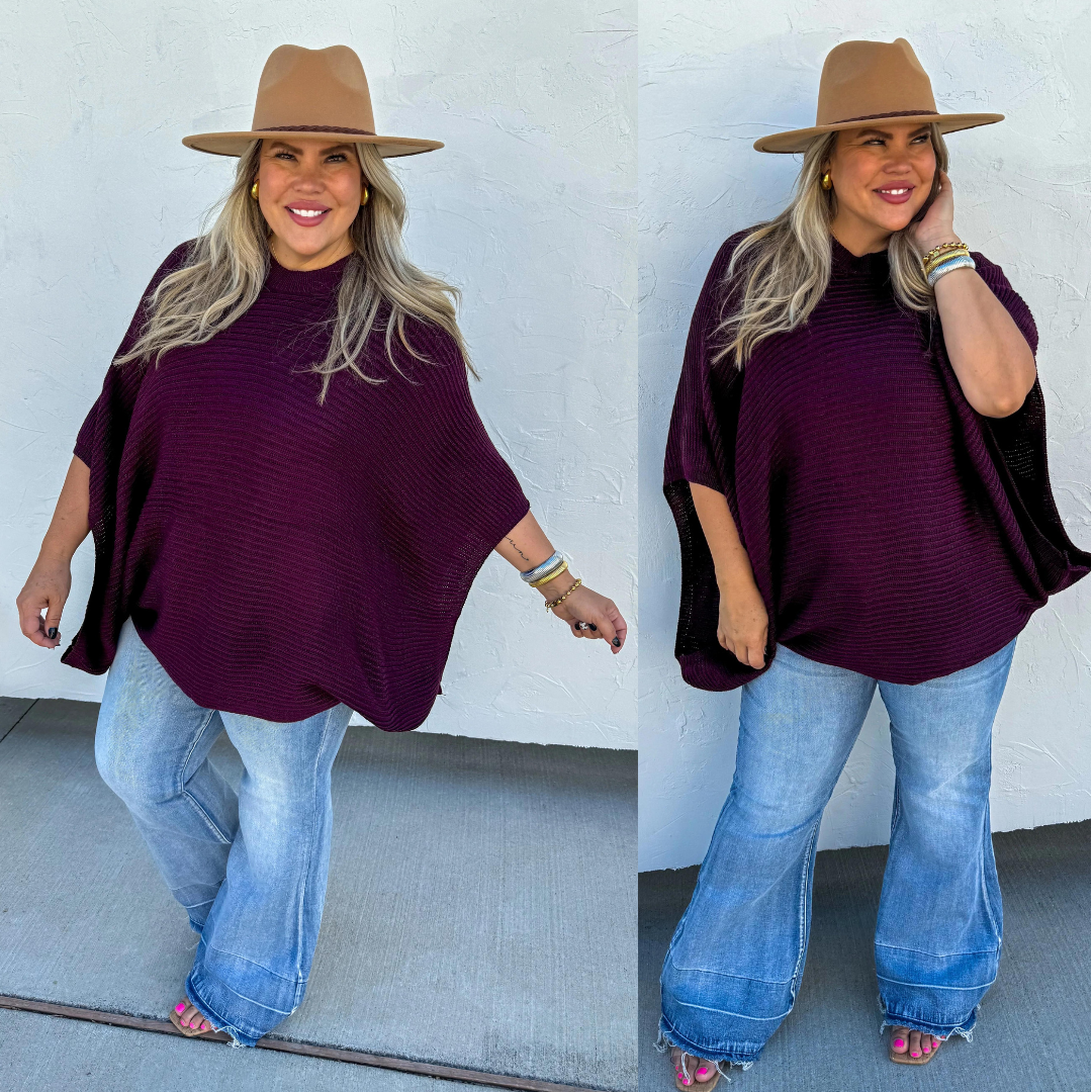 Meg Pullover Poncho Per-Order