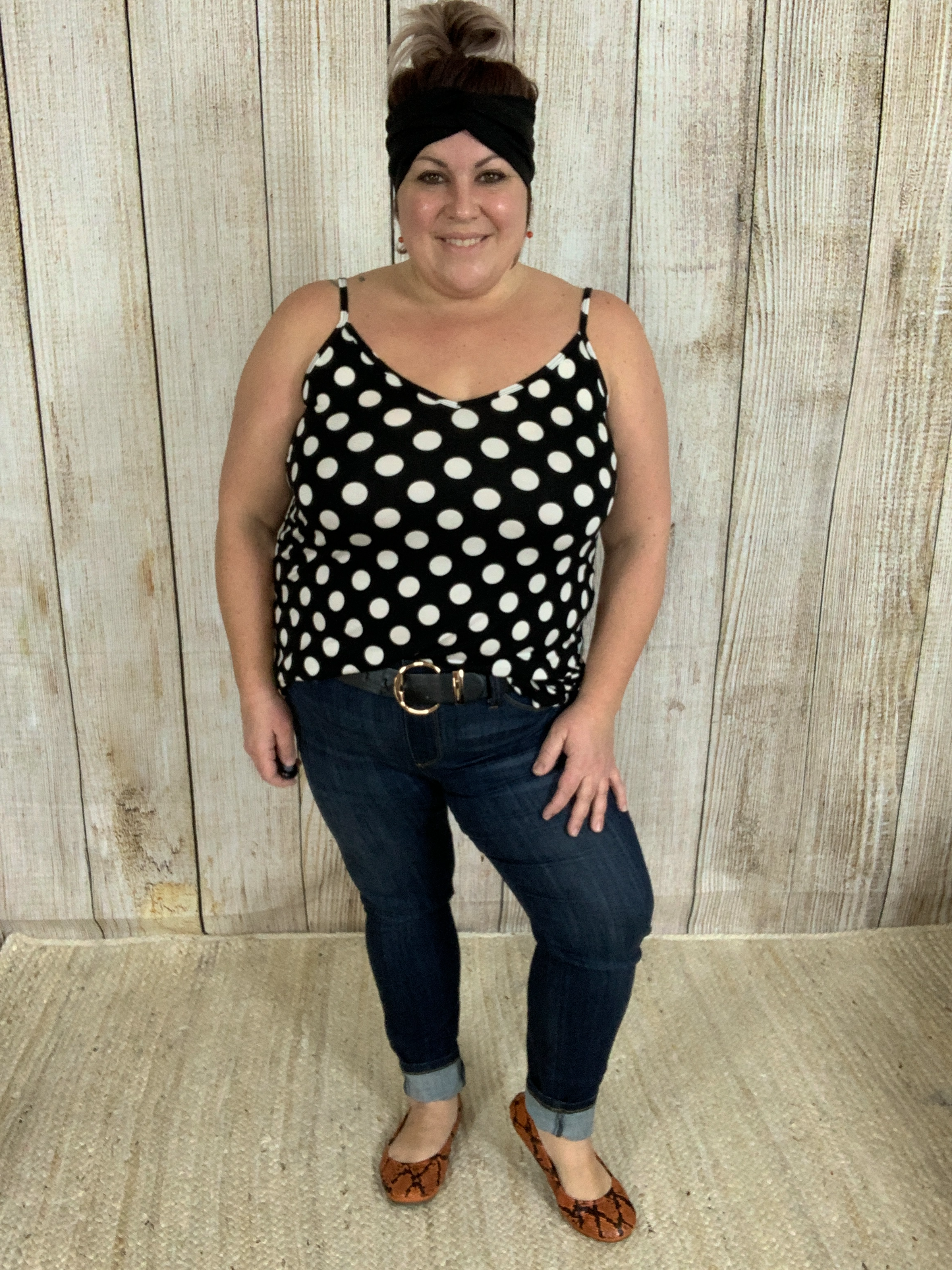 Reversible Polka Dot Cami