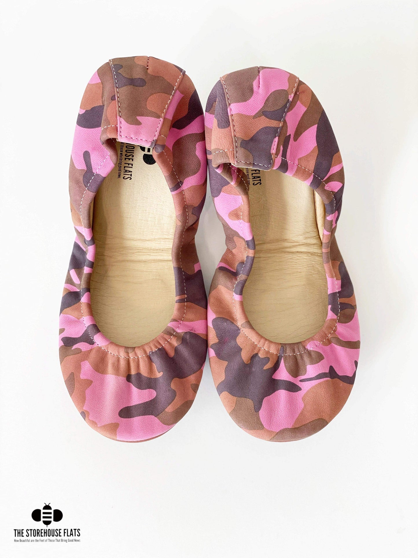 Bubblegum Camo Storehouse Flats