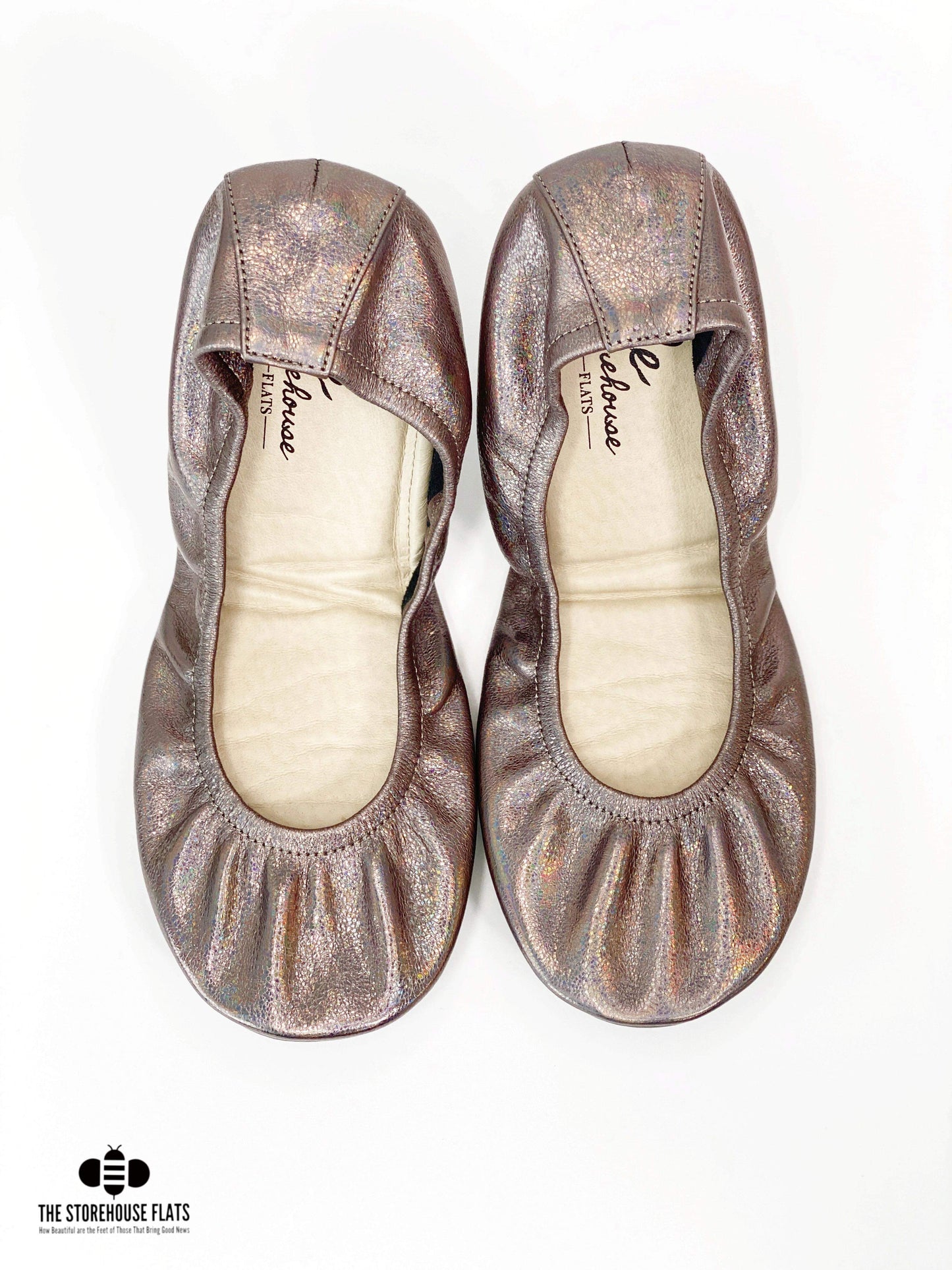 Storehouse Flats Geaux Gunmetal Rainbow