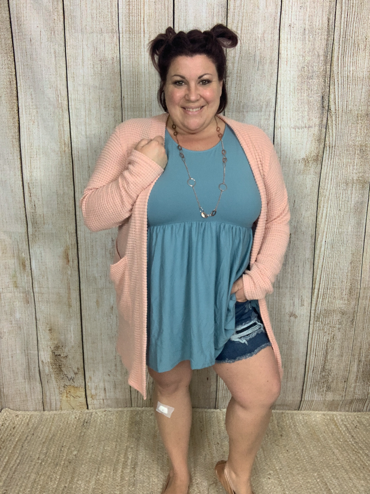 Sleeveless Baby Doll Tunic