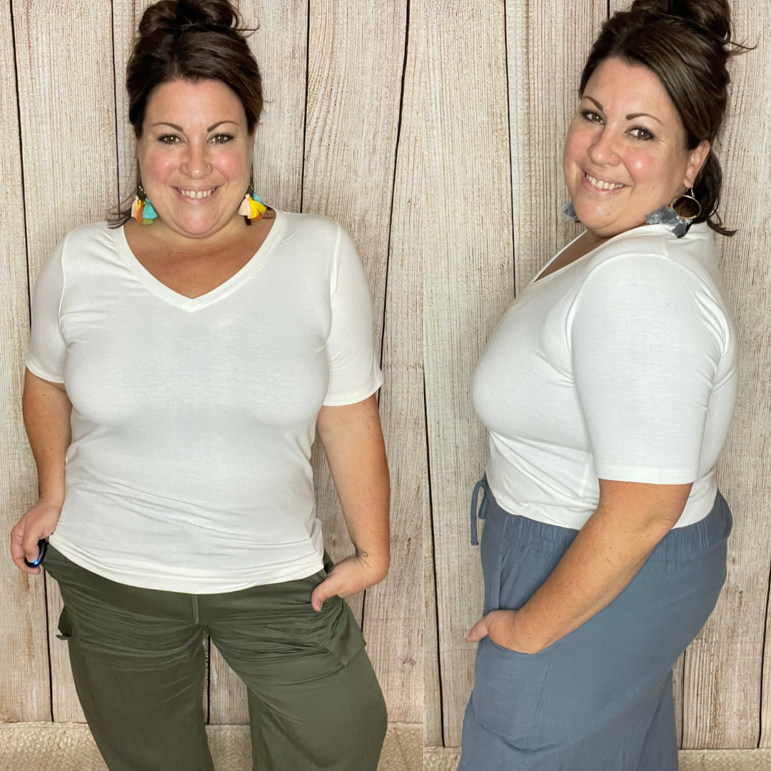 Your Best Friend V-Neck Tee