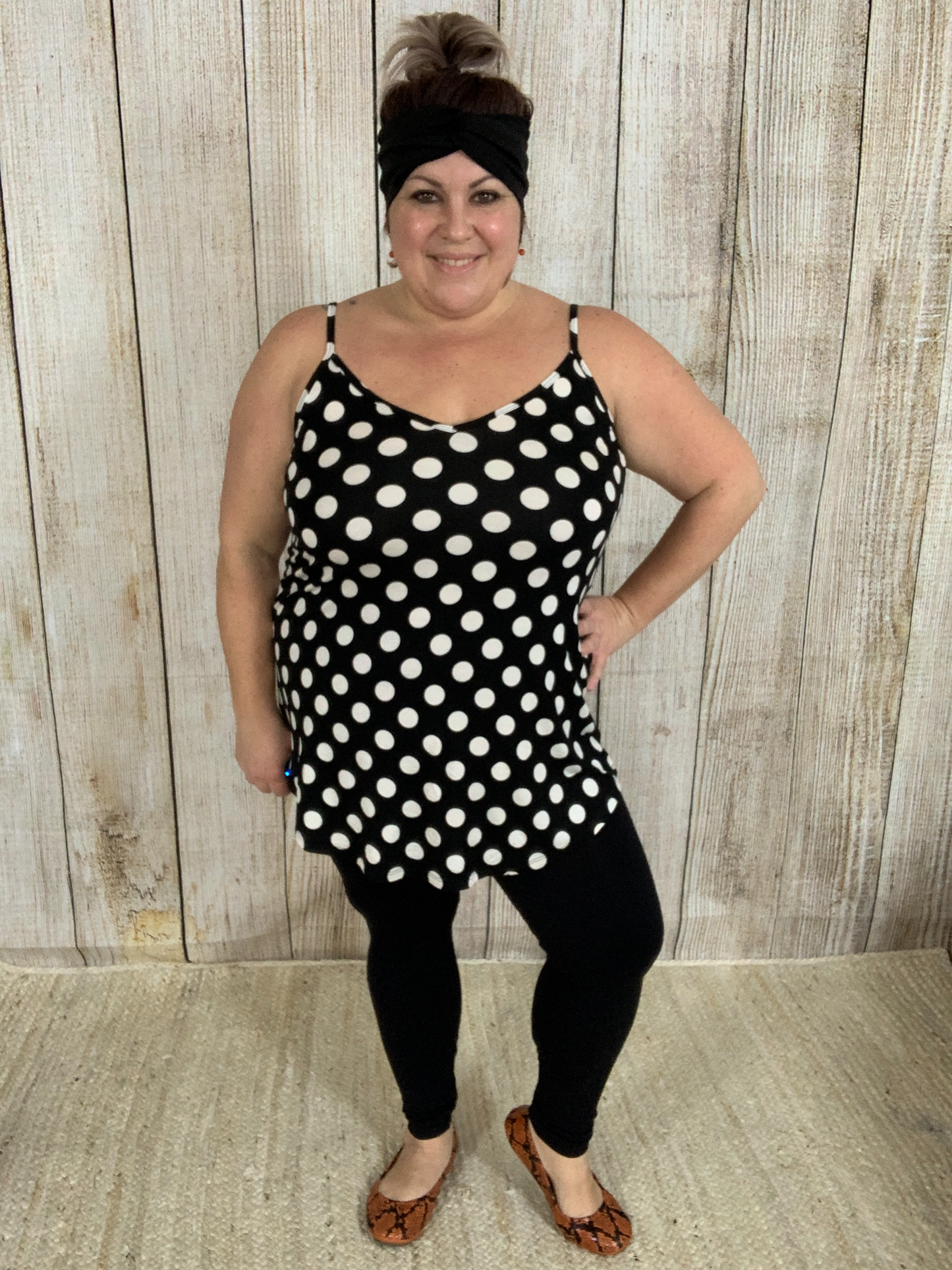 Reversible Polka Dot Cami